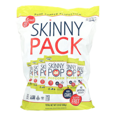 Skinnypop Popcorn 100 Calorie Popcorn Bags - Case Of 10 - 0.65 Oz. - Orca Market