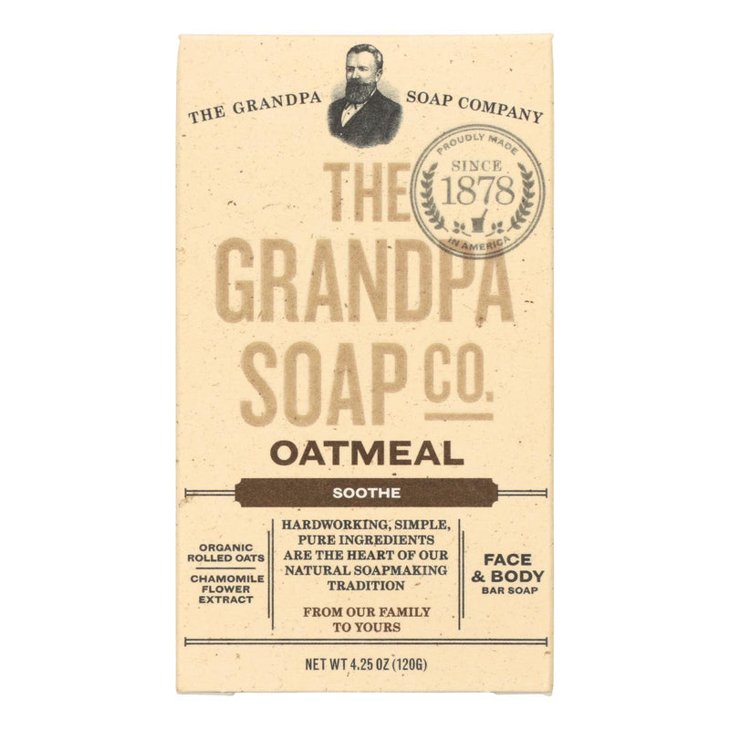 Grandpa Soap Bar Soap - Oatmeal - 4.25 Oz - Orca Market