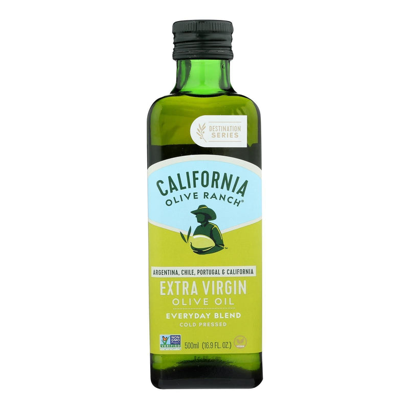 California Olive Ranch Extra Virgin Olive Oil - Everyday - Case Of 12 - 16.9 Fl Oz. - Orca Market