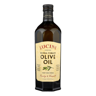 Lucini Italia Select Extra Virgin Olive Oil - Case Of 6 - 1 Liter - Orca Market