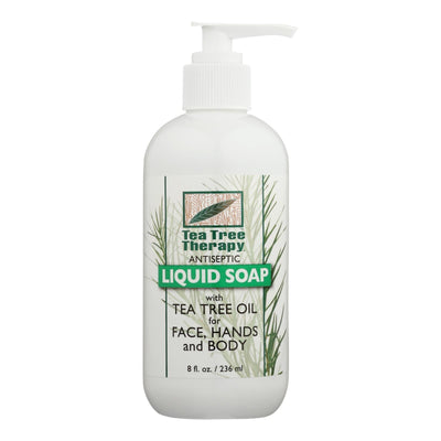 Tea Tree Therapy Antibacterial Liquid Soap With Tea Tree Oil - 8 Fl Oz - Orca Market