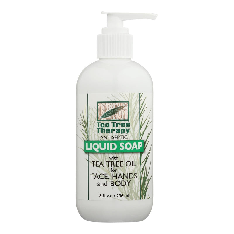 Tea Tree Therapy Antibacterial Liquid Soap With Tea Tree Oil - 8 Fl Oz - Orca Market