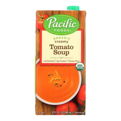 Pacific Natural Foods Tomato Soup - Creamy - Case Of 12 - 32 Fl Oz. - Orca Market