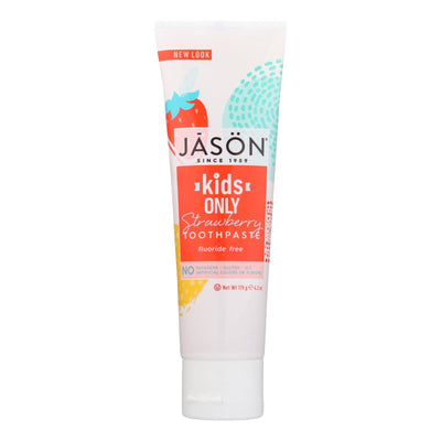 Jason Kids Only Toothpaste Strawberry - 4.2 Oz - Orca Market