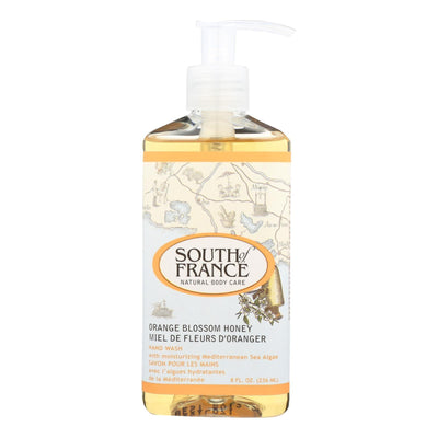 South Of France Hand Wash - Orange Blossom Honey - 8 Oz - 1 Each - Orca Market