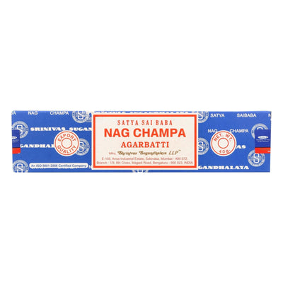 Sai Baba Nag Champa Agarbatti Incense - 40 G - Case Of 12 - Orca Market