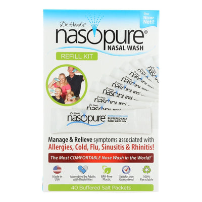 Dr. Hana's Nasopure Nasal Wash Refill Kit - 1 Each - 40 Ct - Orca Market