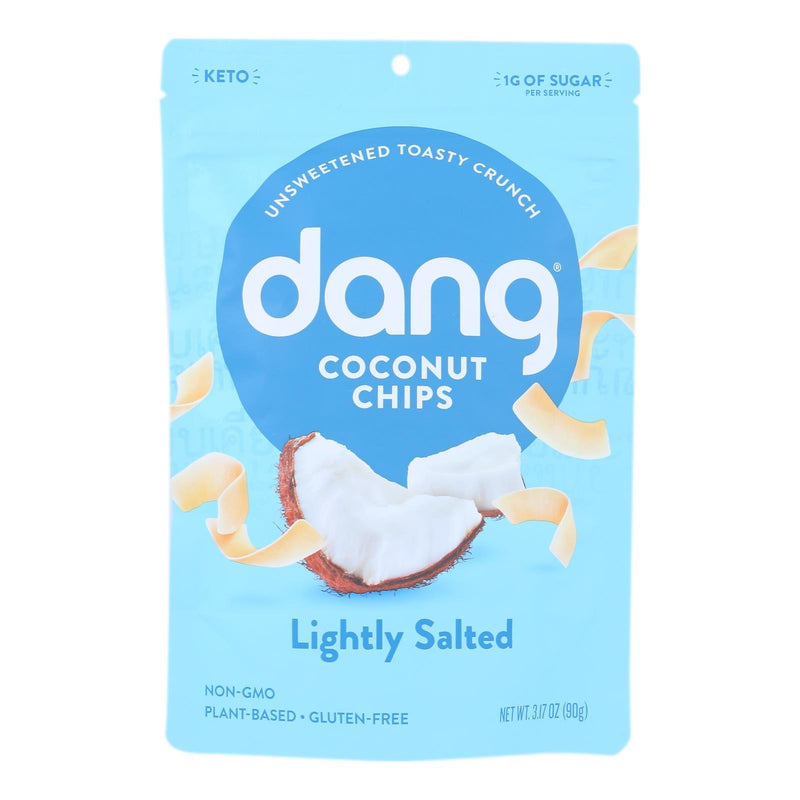 Dang - Toasted Coconut Chips - Lightly Salted - Case Of 12 - 3.17 Oz. - Orca Market