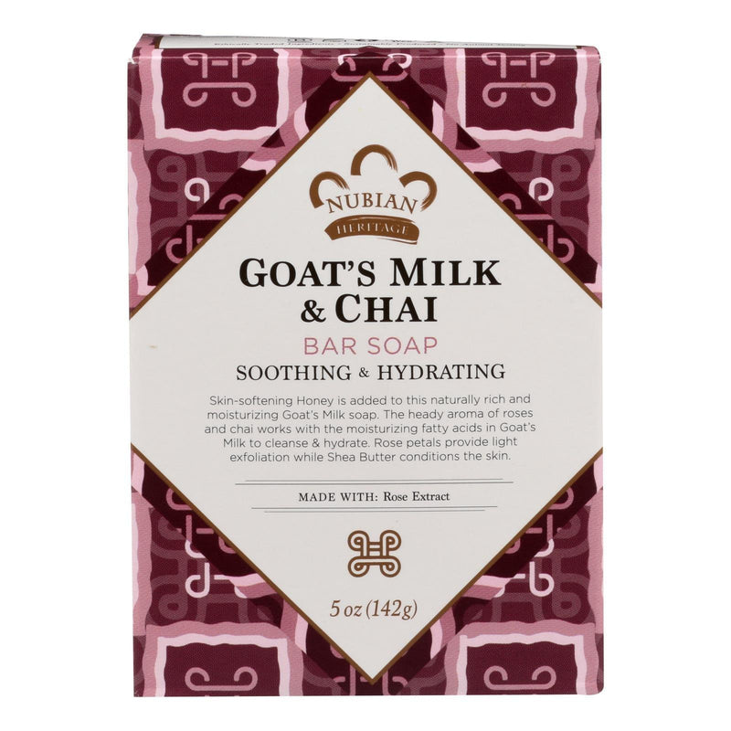 Nubian Heritage Bar Soap Goat&