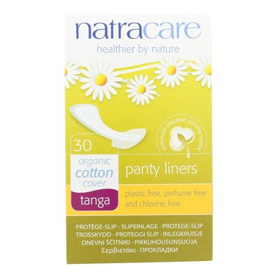 Natracare Natural Tanga Style Panty Liners - 30 Pack - Orca Market