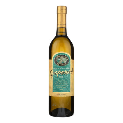 Napa Valley Naturals Grapeseed Oil - Case Of 12 - 25.4 Fl Oz. - Orca Market