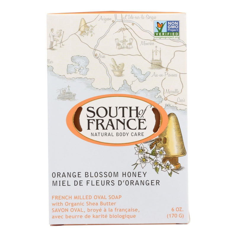 South Of France Bar Soap - Orange Blossom Honey - 6 Oz - 1 Each - Orca Market