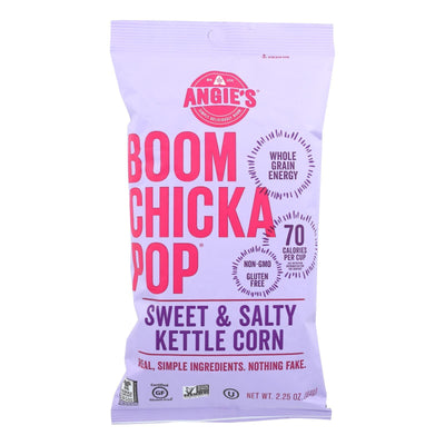 Angie's Kettle Corn Boom Chicka Pop Sweet And Salty Popcorn - Case Of 12 - 2.25 Oz. - Orca Market