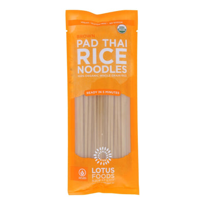 Lotus Foods Noodles - Organic - Brown Rice Pad Thai - Case Of 8 - 8 Oz - Orca Market