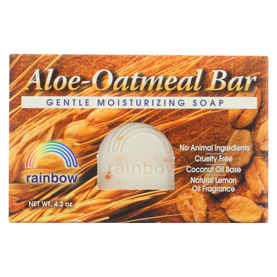 Rainbow Research Bar Soap Aloe Oatmeal - 4 Oz - Orca Market