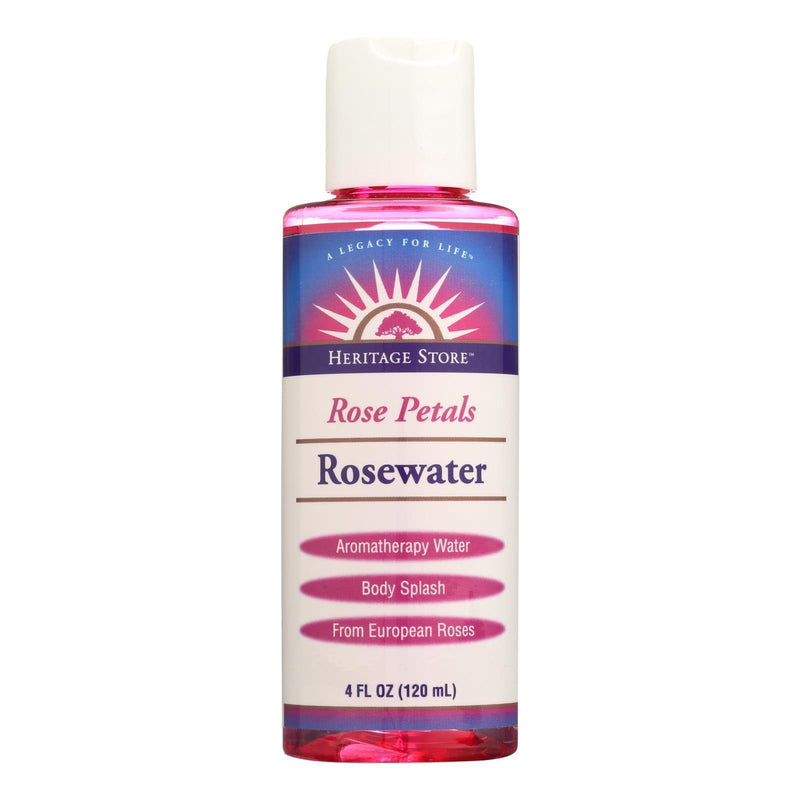 Heritage Products Rose Petals Rosewater - 4 Fl Oz - Orca Market