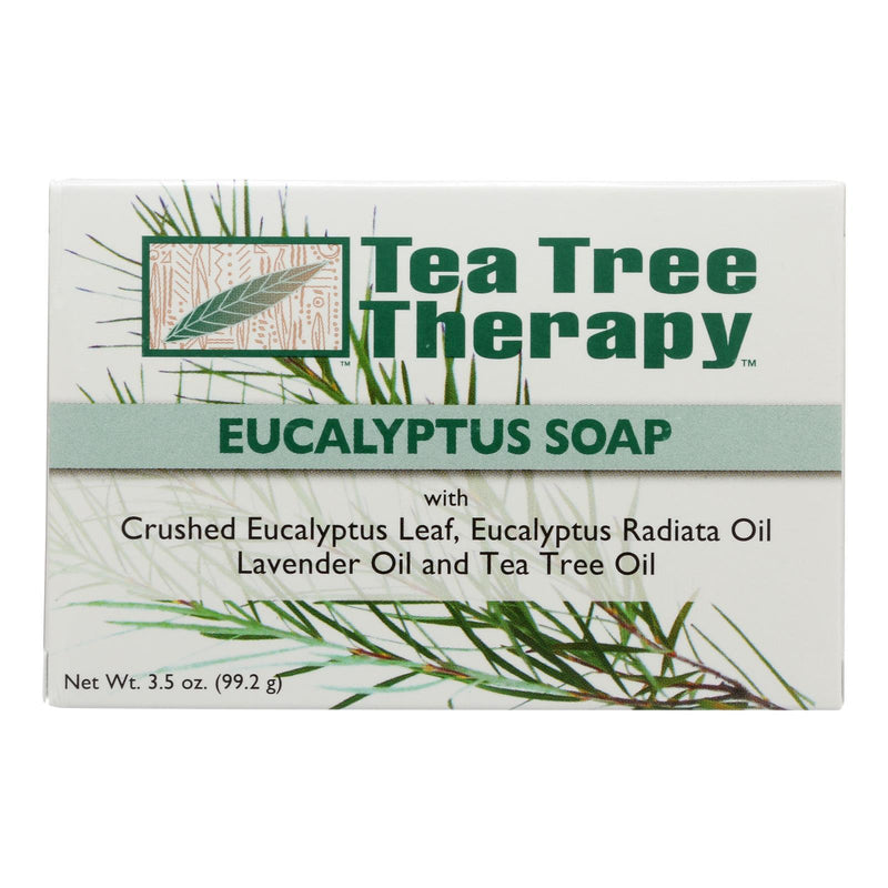 Tea Tree Therapy Eucalyptus Soap Vegetable Base - 3.5 Oz - Orca Market