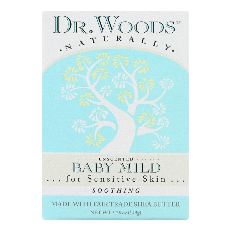 Dr. Woods Bar Soap Baby Mild Unscented - 5.25 Oz - Orca Market