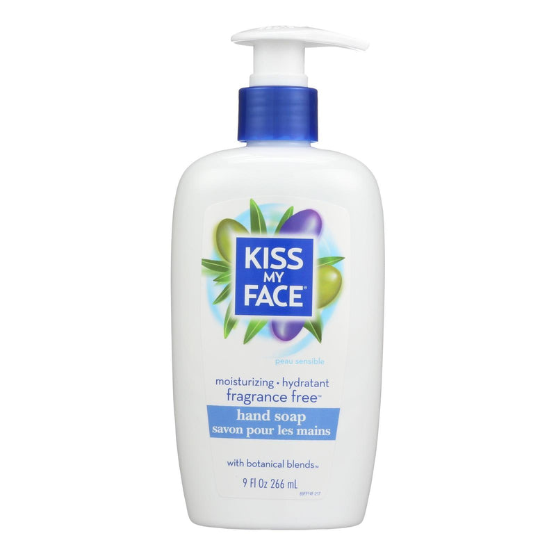 Kiss My Face Moisture Soap Fragrance Free - 9 Fl Oz - Orca Market