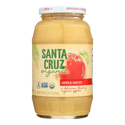 Santa Cruz Organic Apple Sauce - Case Of 12 - 23 Oz. - Orca Market