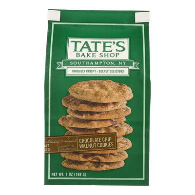 Tate's Bake Shop Chocolate Chip Walnut Cookies - Case Of 12 - 7 Oz. - Orca Market