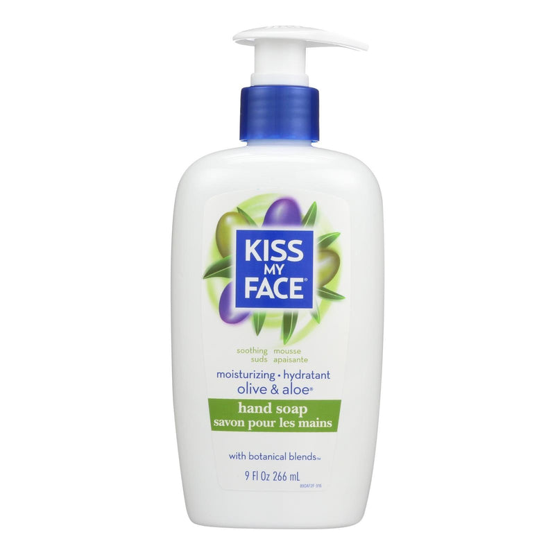 Kiss My Face Moisture Soap Olive And Aloe - 9 Fl Oz - Orca Market