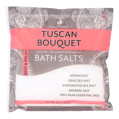 Soothing Touch Bath Salts - Tuscan Bouquet - Case Of 6 - 8 Oz - Orca Market