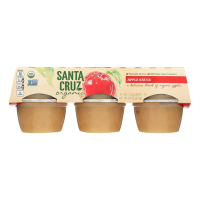 Santa Cruz Organic Apple Sauce - Case Of 12 - 4 Oz. - Orca Market