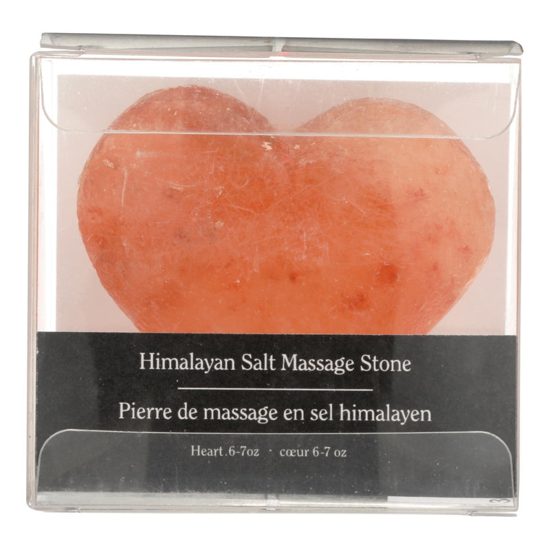 Evolution Salt Crystal Salt Stone - Massage Cleansing - Heart - 6 Oz - Orca Market