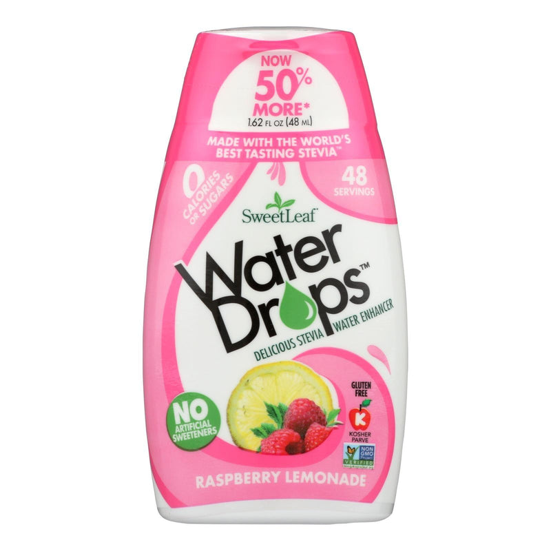 Sweet Leaf Water Drops - Raspberry Lemonade - 1.62 Fl Oz - Orca Market