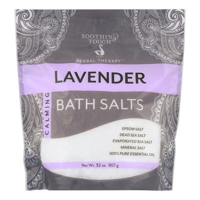 Soothing Touch Bath Salts - Lavender Calming - 32 Oz - Orca Market