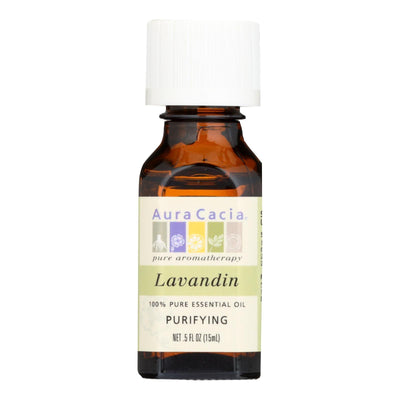 Aura Cacia - Pure Essential Oil Lavandin - 0.5 Fl Oz - Orca Market