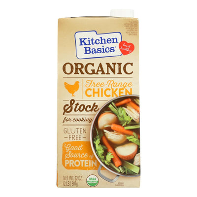 Kitchen Basics Chicken Stock - Case Of 12 - 32 Fl Oz. - Orca Market