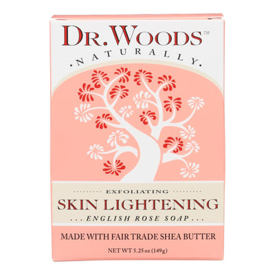 Dr. Woods Bar Soap Skin Lightening English Rose - 5.25 Oz - Orca Market