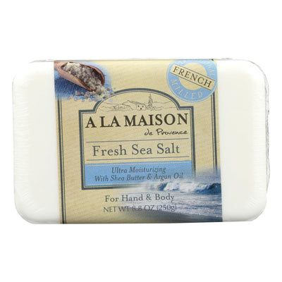 A La Maison - Bar Soap - Fresh Sea Salt - 8.8 Oz - Orca Market