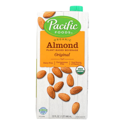 Pacific Natural Foods Almond - Non Dairy - Case Of 12 - 32 Fl Oz. - Orca Market