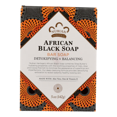 Nubian Heritage Bar Soap African Black - 5 Oz - Orca Market