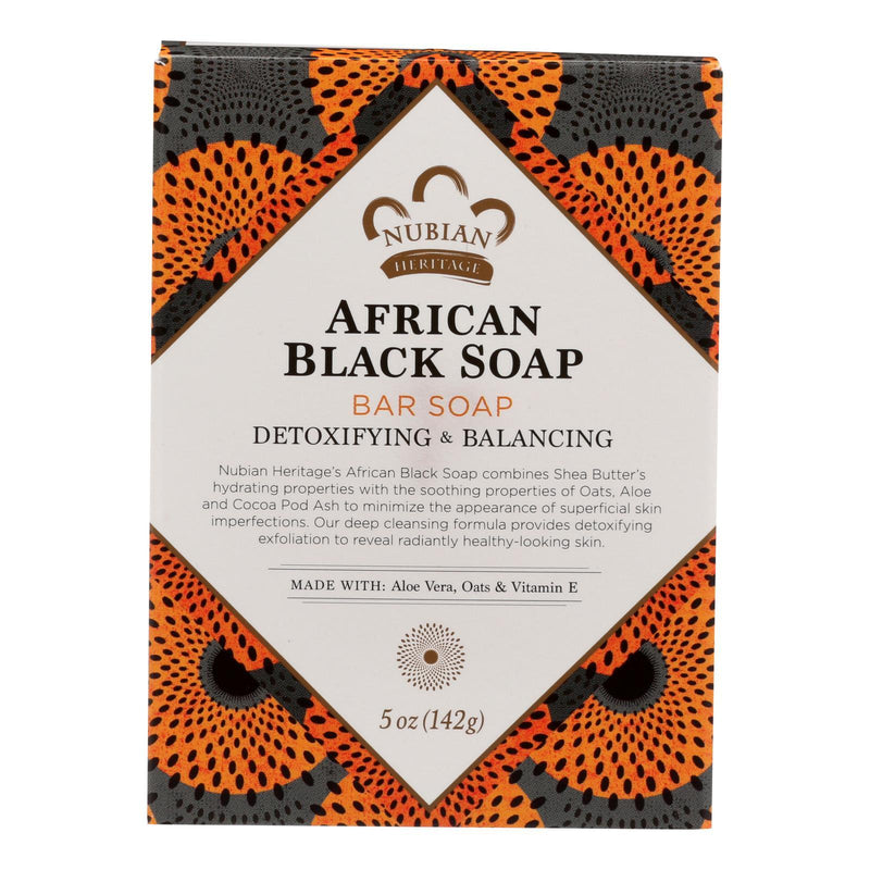 Nubian Heritage Bar Soap African Black - 5 Oz - Orca Market