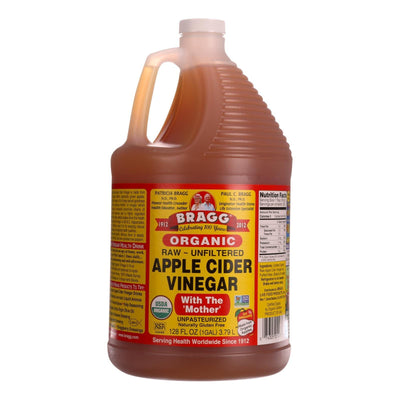 Bragg - Apple Cider Vinegar - Raw And Unfiltered - Case Of 4 - 1 Gallon - Orca Market