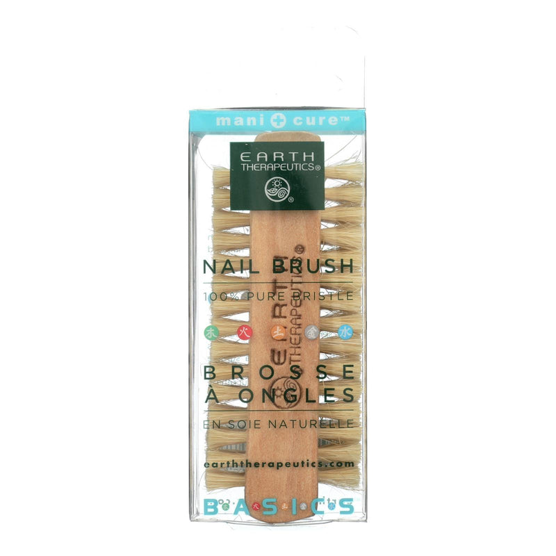 Earth Therapeutics Professional Nail Brush 100% Pure Bristle - 1 Brush - Orca Market