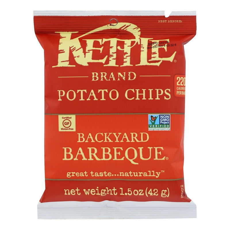 Kettle Brand Potato Chips - Backyard Barbeque - 1.5 Oz - Case Of 24 - Orca Market