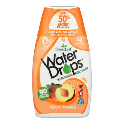 Sweet Leaf Water Drops - Peach Mango - 1.62 Fl Oz - Orca Market