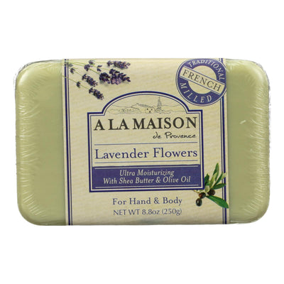 A La Maison - Bar Soap - Lavender Flowers - 8.8 Oz - Orca Market