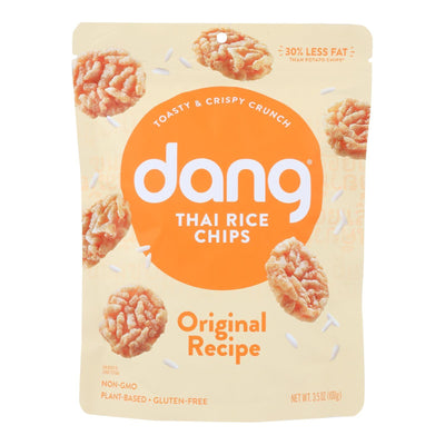 Dang - Sticky Rice Chips - Original - Case Of 12 - 3.50 Oz - Orca Market