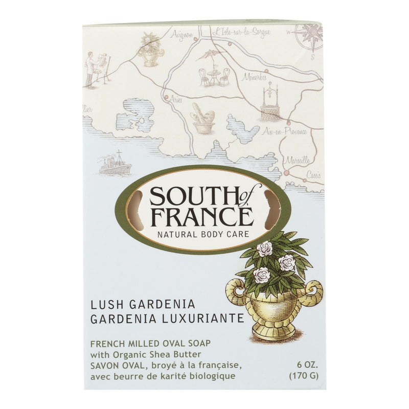 South Of France Bar Soap - Lush Gardenia - 6 Oz - 1 Each - Orca Market