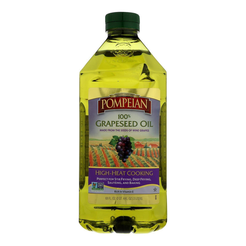 Pompeian 100% Grapeseed Oil - Case Of 8 - 68 Fz - Orca Market