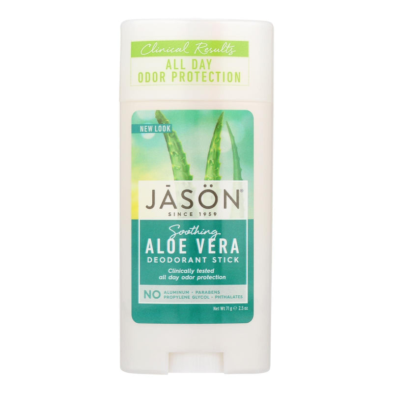 Jason Deodorant Stick Pure Natural Aloe Vera - 2.5 Oz - Orca Market