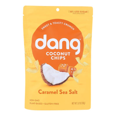 Dang - Toasted Coconut Chips - Caramel Sea Salt - Case Of 12 - 3.17 Oz. - Orca Market