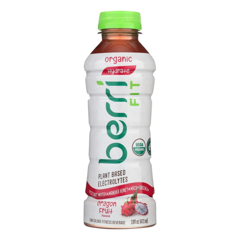 Berri Pro Dragon Fruit Plant-based Fitness Beverage - Case Of 12 - 16 Oz - Orca Market