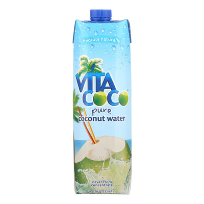 Vita Coco Coconut Water - Pure - Case Of 12 - 1 Liter - Orca Market